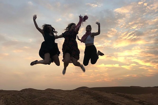 Evening Desert Safari & BBQ With Live Shows,Camel Ride,Falcon pic - BBQ dinner, soft drinks, and three live shows