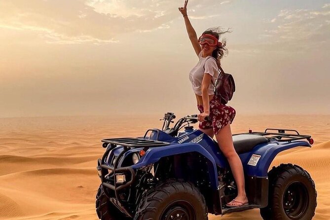 Evening Red Dunes Safari with Quad Biking, BBQ Dinner & LiveShows - The ride from Dubai to the red dunes
