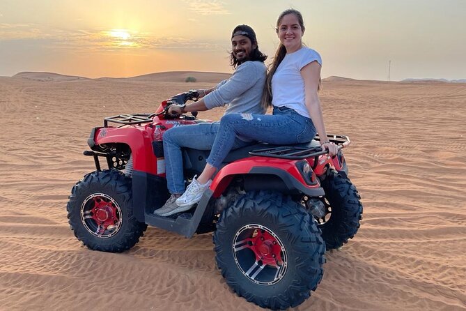 Evening Red Dunes Safari with Quad Biking, BBQ Dinner & LiveShows - The guides make the difference