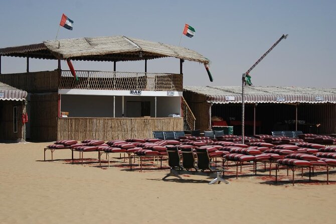 Exhilarating Desert Safari, Including BBQ Dinner from Dubai - Stop for sunset above the dunes