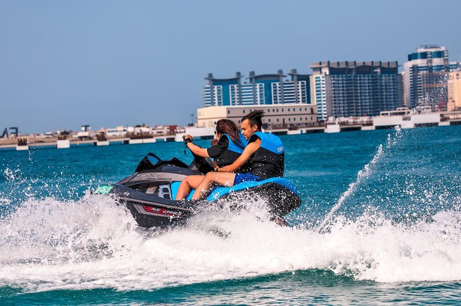 Fastest Jet Ski with Dubai Skyline, Burj Al Arab Views and Juice - Weather can change the whole experience