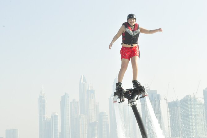 Flyboard in Dubai - What the $95 price includes
