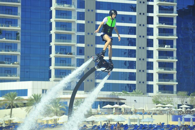 Flyboard in Dubai - Twenty minutes on the water