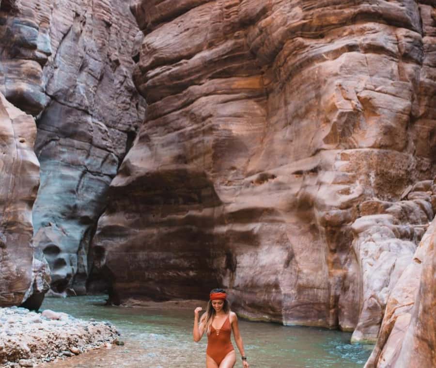 From Amman:To Al-Mujib Canyon & Dead Sea Salt Beach Day Trip - Key points at a glance