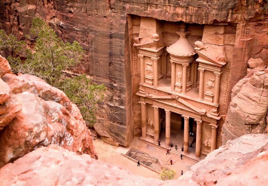 From Aqaba: Petra 1 Day Tour - The Treasury, Theater, Temples, and Tombs