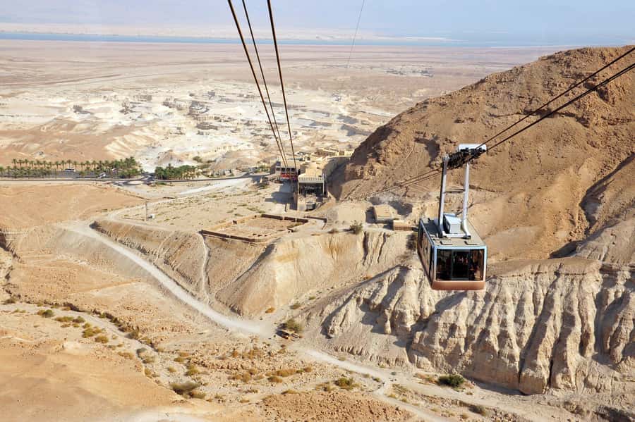 From Ashdod Port: Masada and Dead Sea Guided Day Trip - The road below sea level