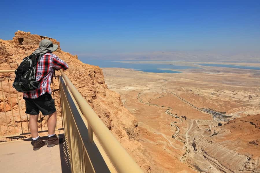 From Ashdod Port: Masada and Dead Sea Guided Day Trip - Masada by cable car