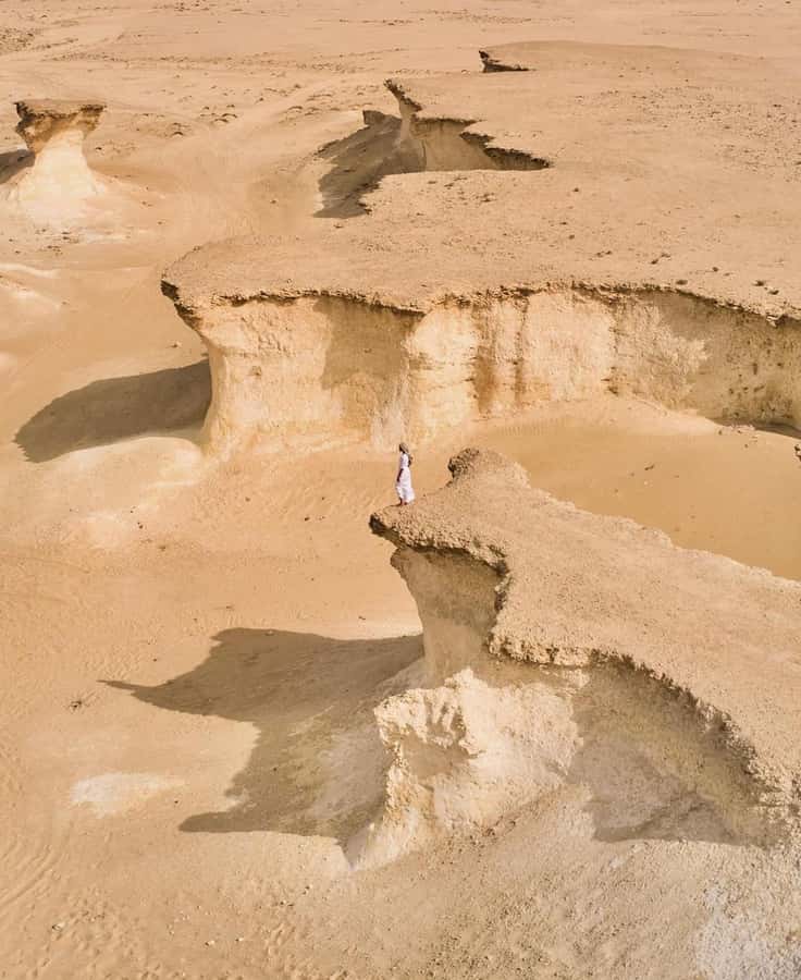 From Doha: Day Trip to North And West Qatar With Pickup - Al-Shamal and the far northern feel