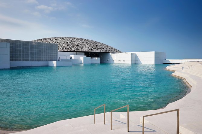 From Dubai: Abu Dhabi Day Tour with Grand Mosque & Louvre Museum - Etihad Towers, Emirates Palace, and the Corniche