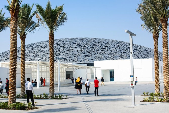 From Dubai: Abu Dhabi Full-Day Trip with Louvre & Grand Mosque - Louvre Abu Dhabi: two hours beneath the silver dome