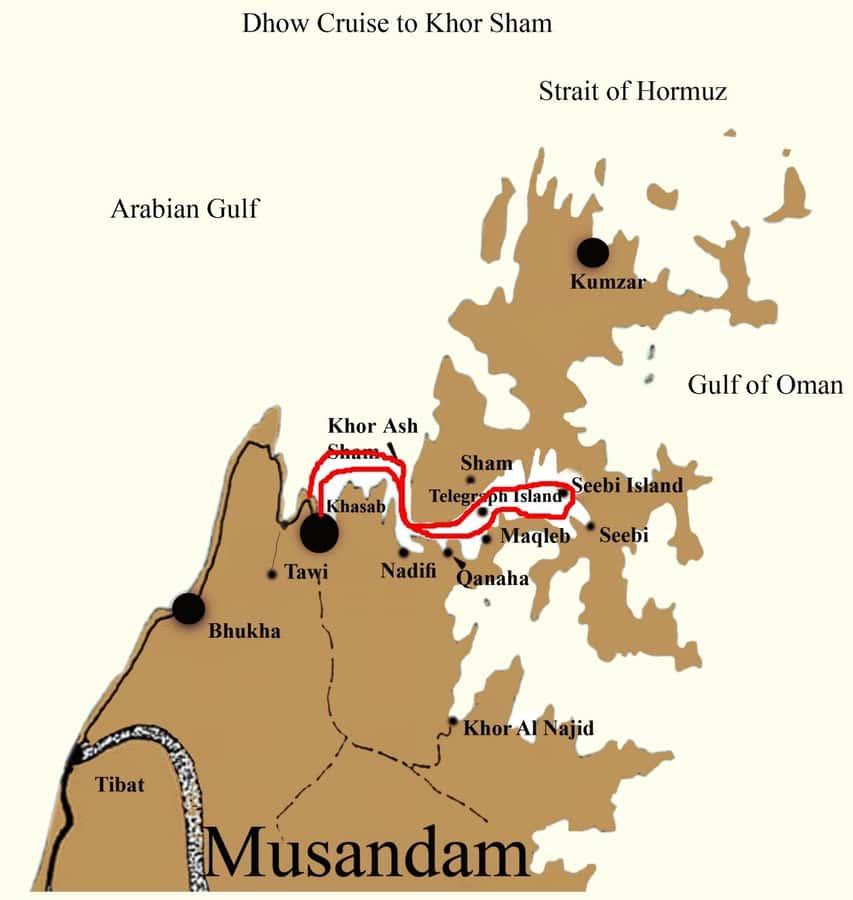 From Dubai to Norway of Arabia|Telegraph Island| Dhow Cruise - Key points at a glance