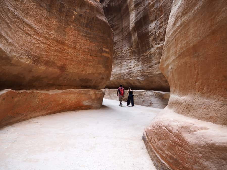 From Eilat: Petra Full-Day Guided Tour with Transfers - Entering Petra, the red-rose city