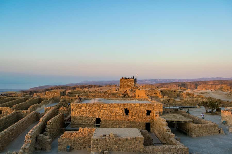 From Jerusalem: Masada at Sunrise, Ein Gedi & Dead Sea Tour - Masada before sunrise: the day’s real centerpiece