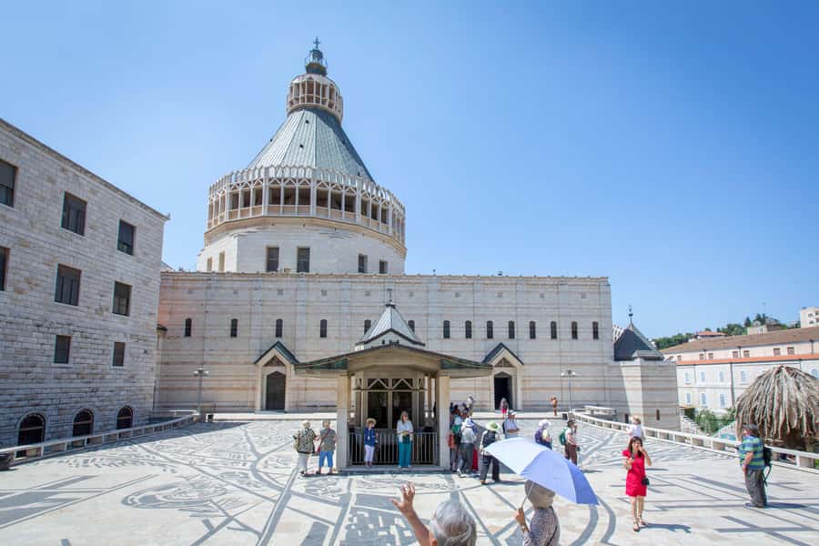 From Tel Aviv: Guided Day Trip to Nazareth & Sea of Galilee - From Tel Aviv to Nazareth through the coastal plain