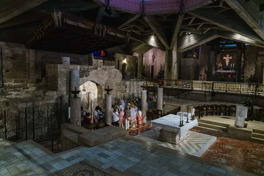 From Tel Aviv: Guided Day Trip to Nazareth & Sea of Galilee - Capernaum, the town linked with Jesus