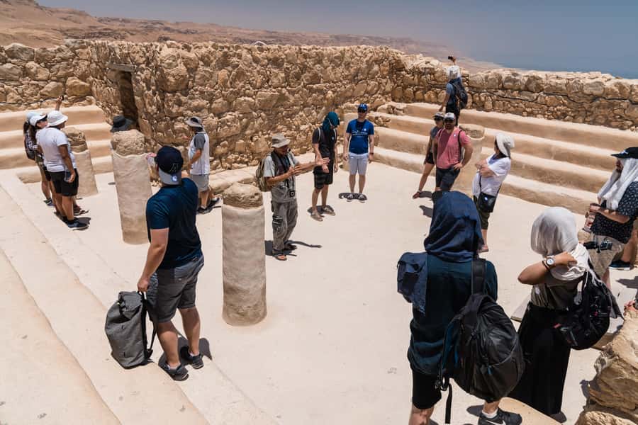 From Tel Aviv: Masada & Dead Sea Full Day Tour with Pick Up - Guides, transport, and the pace of the day