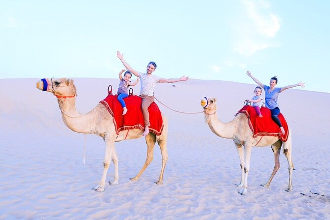 Half-Day Desert Safari from Abu Dhabi - Camel farm, camel ride, and sand boarding