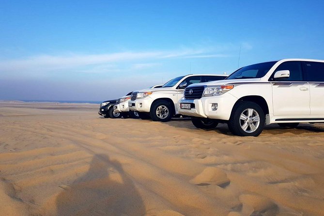 Half Day Desert Safari || Sand Boarding || Camel Ride || Inland Sea Visit || - The Inland Sea at Khor Al Udaid