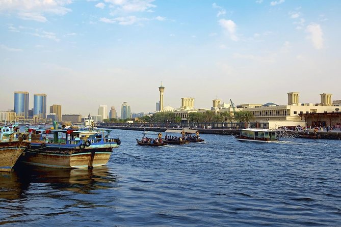 Half-Day Dubai City Tour with Blue Mosque, Creek, Souks & Abra - The Blue Mosque, with time to look up