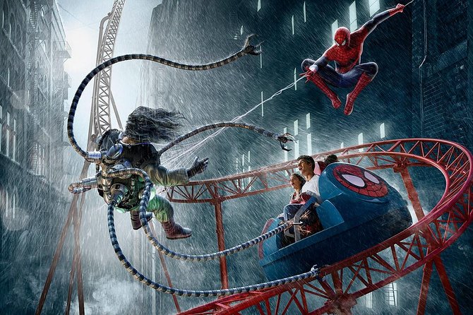 IMG Worlds of Adventure Ticket with Optional Fast Track Upgrade - The Haunted Hotel is a separate kind of attraction