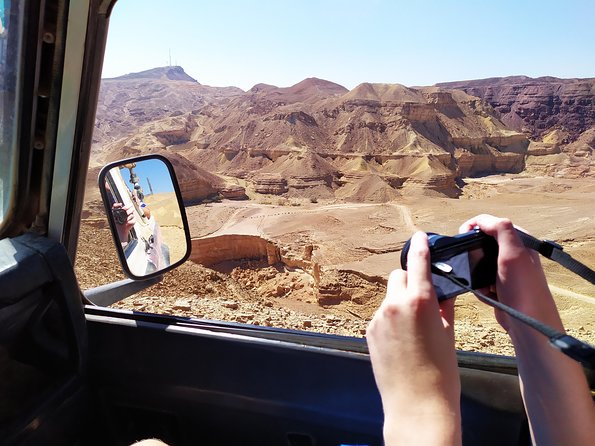 Jeep tour adventure Eilat mountains - Hotel pickup and group comfort