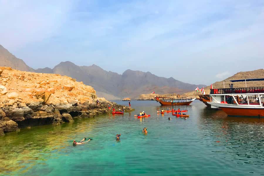 Khasab: Dolphin Watching Day Tour with Snorkeling & Lunch - Passing Sham village on the way back