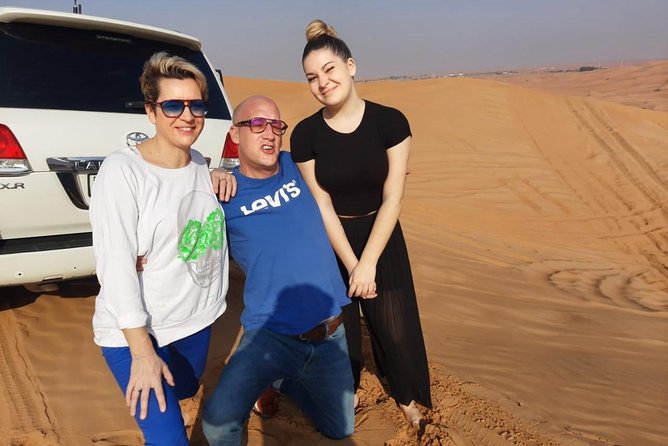 Morning Desert Safari With Quad Bike - Quad biking across the sand