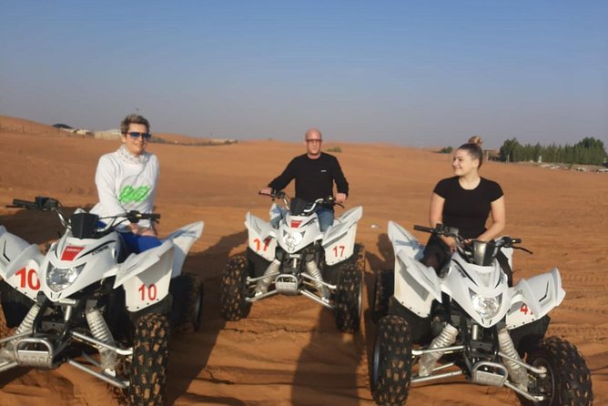 Morning Desert Safari With Quad Bike - Sandboarding, camels, and desert photo stops