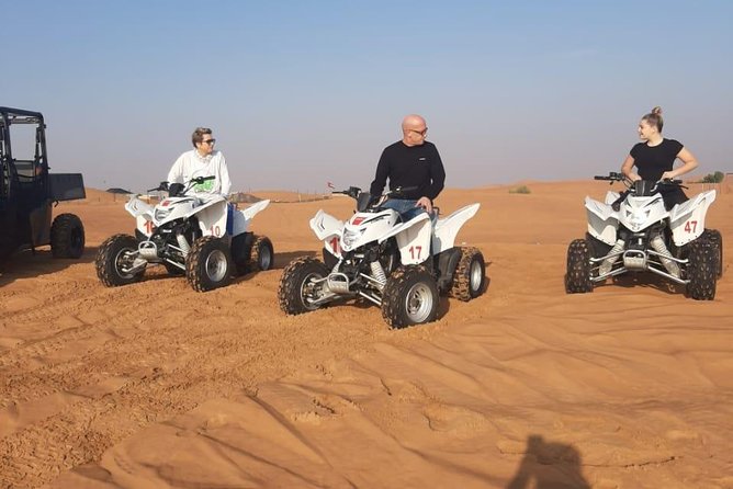 Morning Desert Safari With Quad Bike - The guides can shape the day