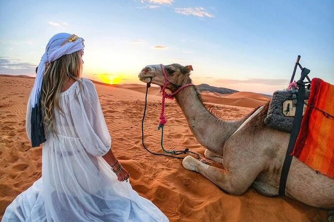 Morning Desert Safari with Quad Bike, Camel Ride & Sandboarding - Quad biking across the red dunes