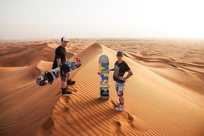Morning Desert Safari with Quad Bike, Camel Ride & Sandboarding - The ride from Dubai to the Lahbab desert