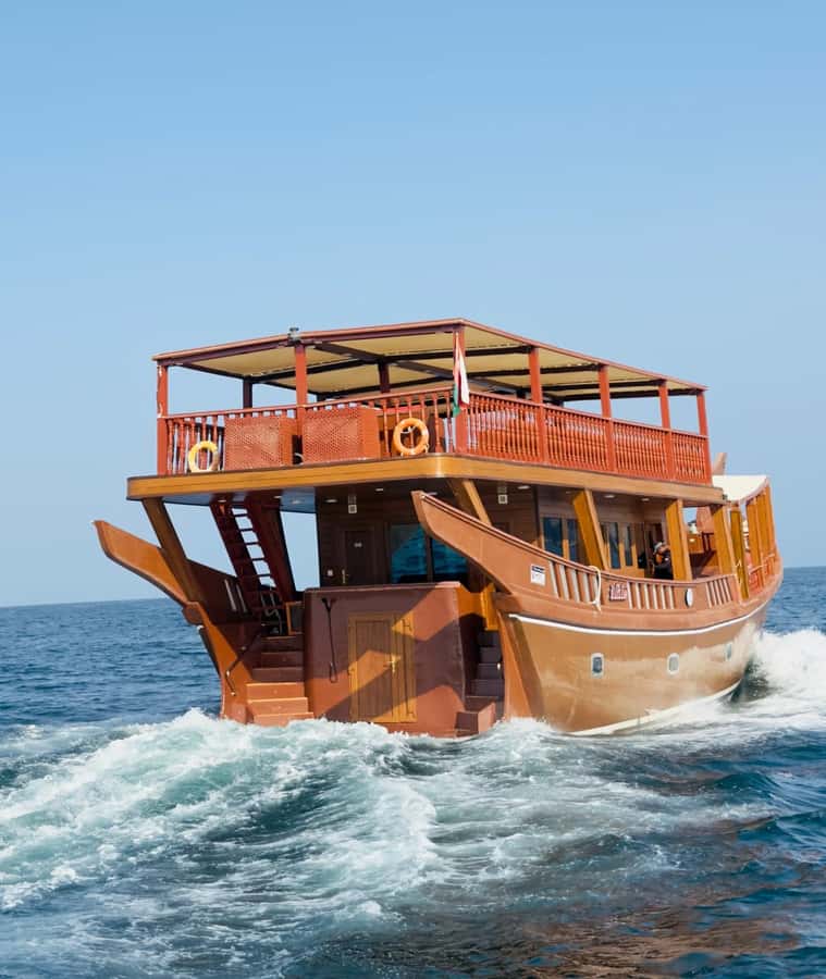 Muscat: Omani Dhow Coastal and Sunset Cruise - The Sunset From the Water