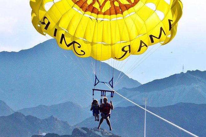 Parasailing - Taking off from Marjan Island