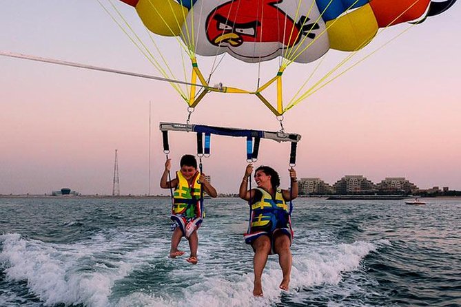 Parasailing - Views, timing, and photographs