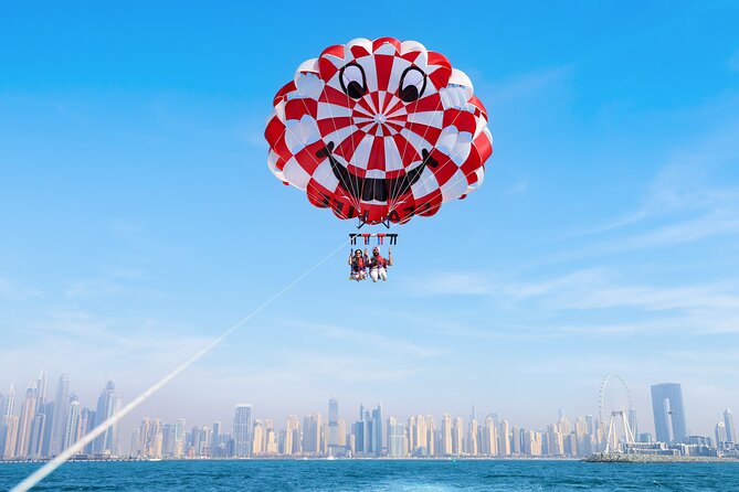 Parasailing in Dubai with Palm Jumeirah and JBR Beach views - At a glance: what makes this parasailing trip worth considering