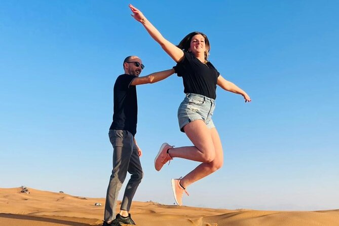 Premium Desert Safari Dubai : Dune Bashing, Camel Ride with BBQ - The short camel ride and optional motor activities
