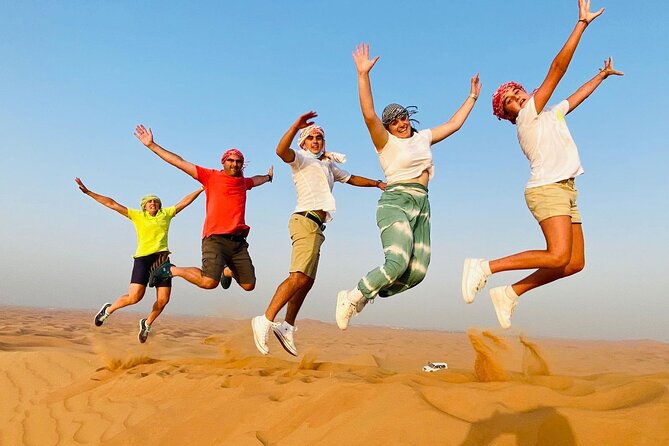 Premium Desert Safari Dubai : Dune Bashing, Camel Ride with BBQ - The 25 to 30 minute dune-bashing run