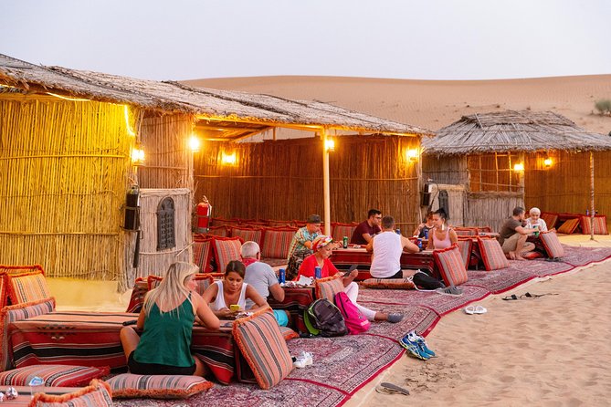 Premium Dubai Desert Safari with BBQ Dinner in the Red Dunes - Dune bashing in the red sand