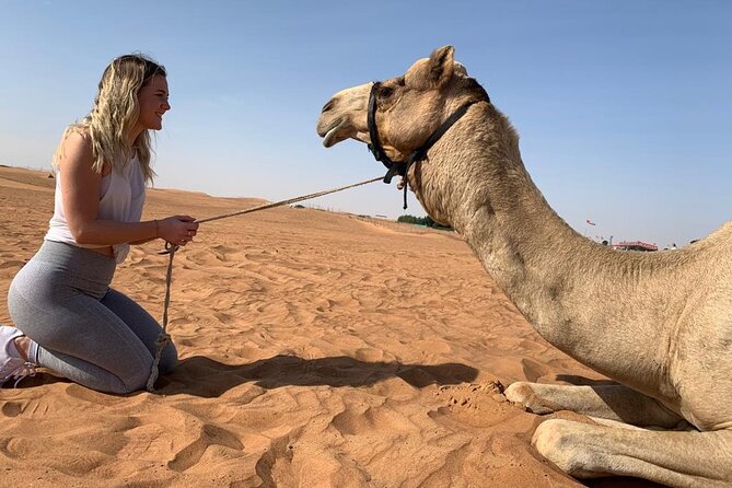 Premium Evening Desert Safari, Quad Bike, Camel & VIP BBQ Dinner - From Dubai streets to Lahbab’s red sand