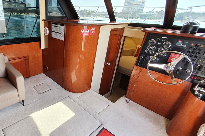 Private Dubai 2 Hours Luxury Yacht Charter with BBQ Option - JBR Beach and Dubai Marina Views