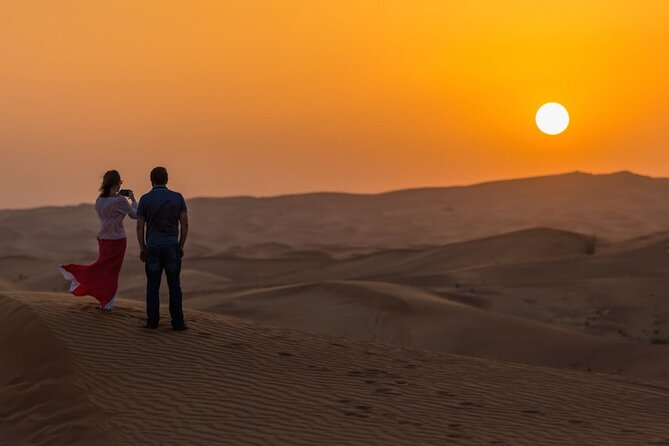Private Evening Desert Safari with BBQ Dinner Dubai - Camel riding, coffee, dates, and camp customs