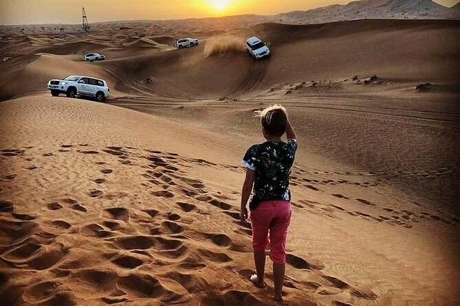 Private Evening Red Sand Desert Safari with BBQ Dinner - A private ride into the desert