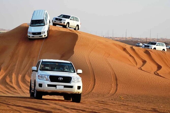 Private Premium Desert Safari 4x4 Vehicle with BBQ Dinner - DUBAI - The afternoon ride into the golden dunes