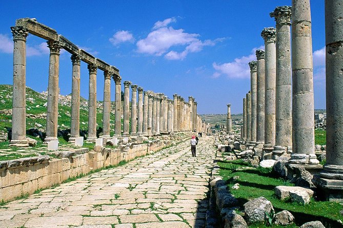 Private Tour, Jerash and Amman City Tour - Choosing the local guide option at Jerash