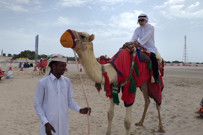 Qatar Gold Dune Safari, Dune Bashing,Camel Ride,Sand Boarding,Inland Sea Desert - Khor al Udaid, where the desert reaches the sea