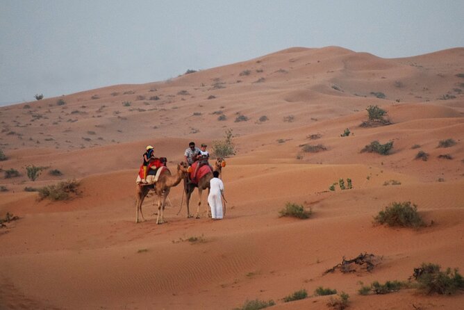 RAK Desert Safari and BBQ Dinner with RAK pick up - The 30-minute 4WD dune ride