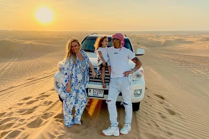 Red Dune Desert Safari with BBQ Dinner, Sand Boarding Dance Shows - Key points at a glance