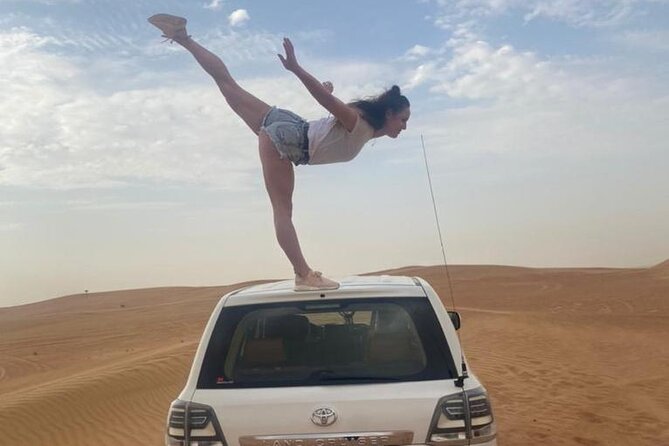 Red Dunes Desert Safari with 4x4 Pick up & Drop, Camel ride, BBQ and Live shows - What the 30-minute dune-bashing ride feels like