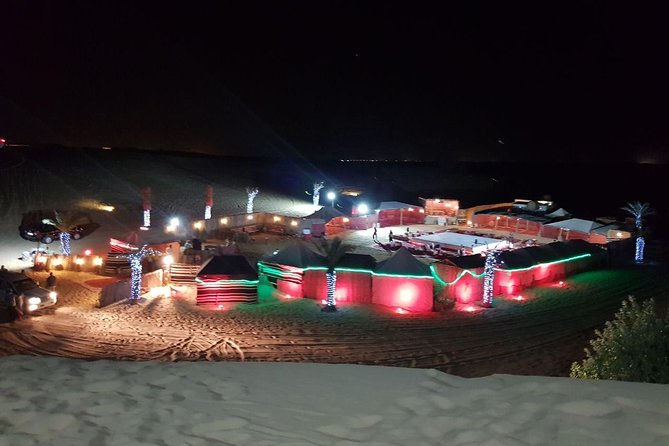 Red Dunes Desert Safari with BBQ Dinner - BBQ dinner with shawarma, falafel, and buffet dishes
