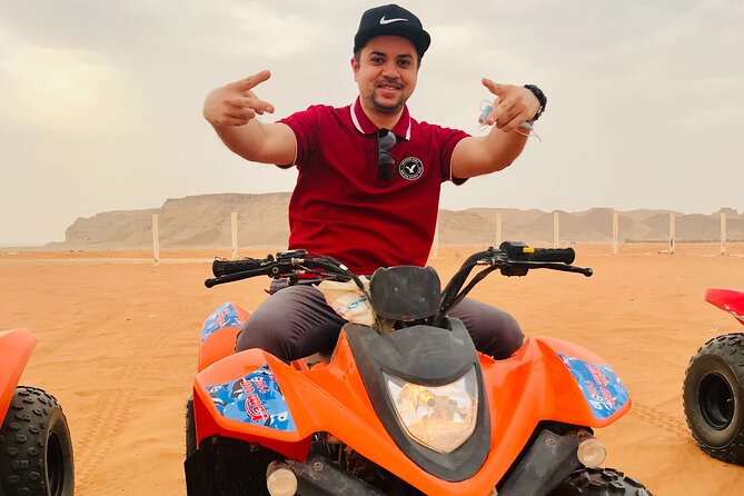 Red Sand Adventure 4x4 (Camel Ride ,Quad Biking, Heritage House) - The camel ride offers a slower desert view